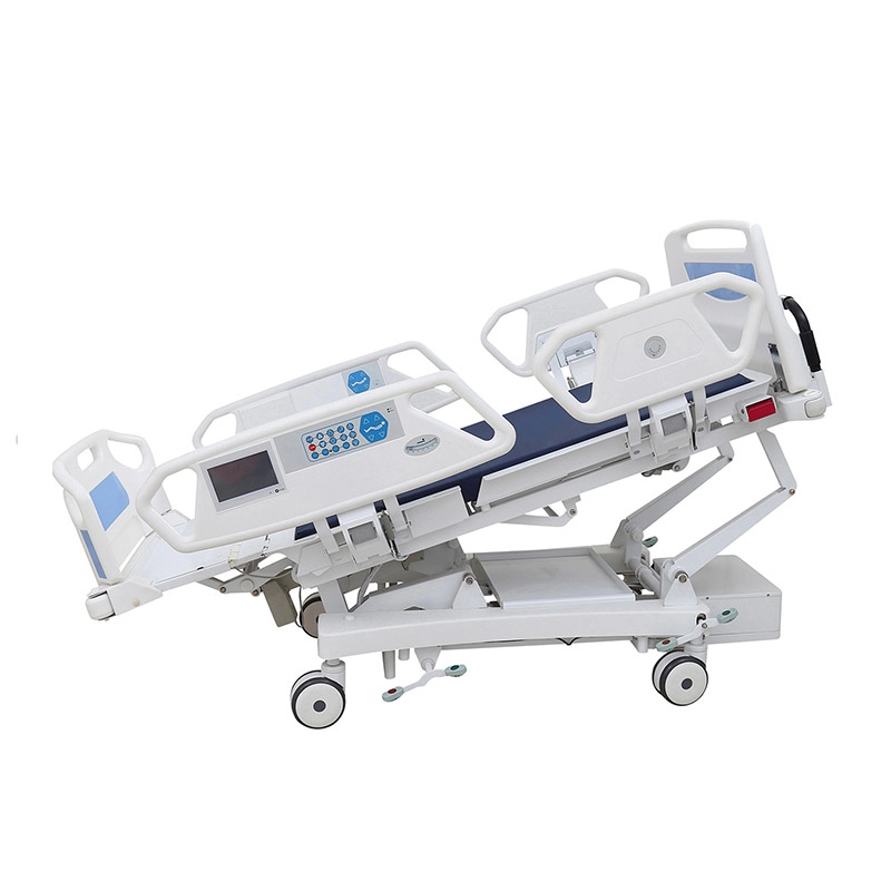 HC-B009 เตียงโรงพยาบาลไอซียูทางการแพทย์แบบมัลติฟังก์ชั่นคุณภาพสูง