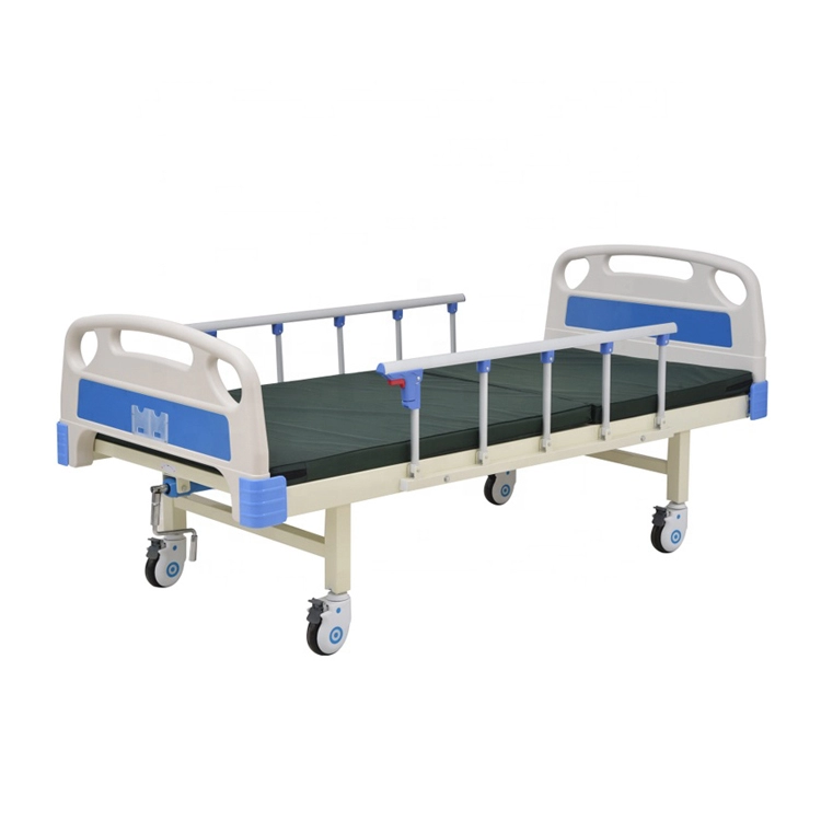 HC-B007 กึ่งฟาวเลอร์อีพ็อกซี่เคลือบ 1 ข้อเหวี่ยงเตียงโรงพยาบาล