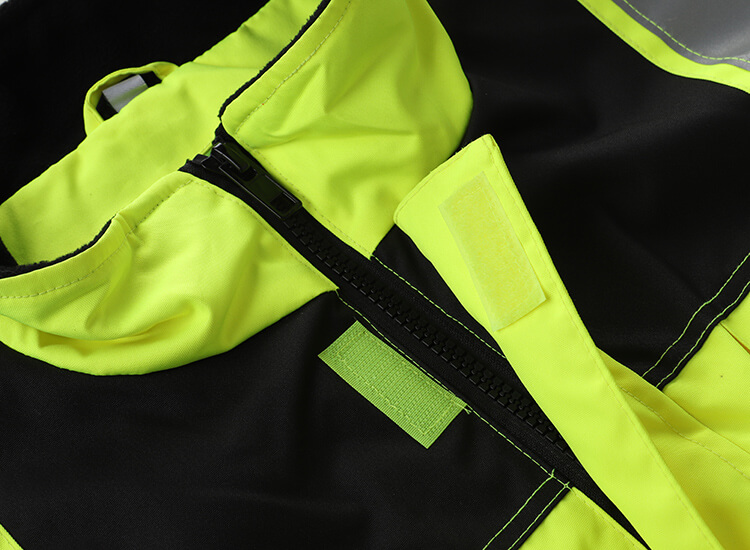 เสื้อกั๊กทูโทนเซฟตี้ Hi Vis ของผู้ชายสะท้อนแสง