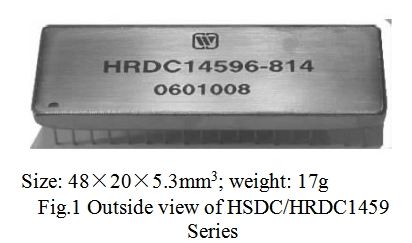 รีโซลเวอร์เป็นตัวแปลงดิจิทัล (HSDC/HRDC1459 Series)