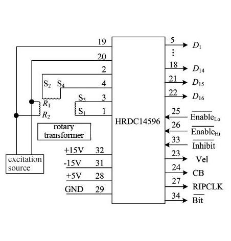 Connection diagram for typical application