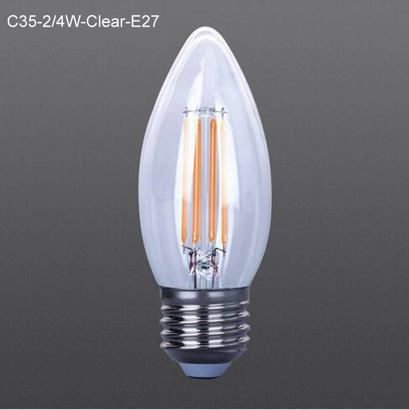 ประหยัดพลังงาน หลอดไส้ LED ใส C35