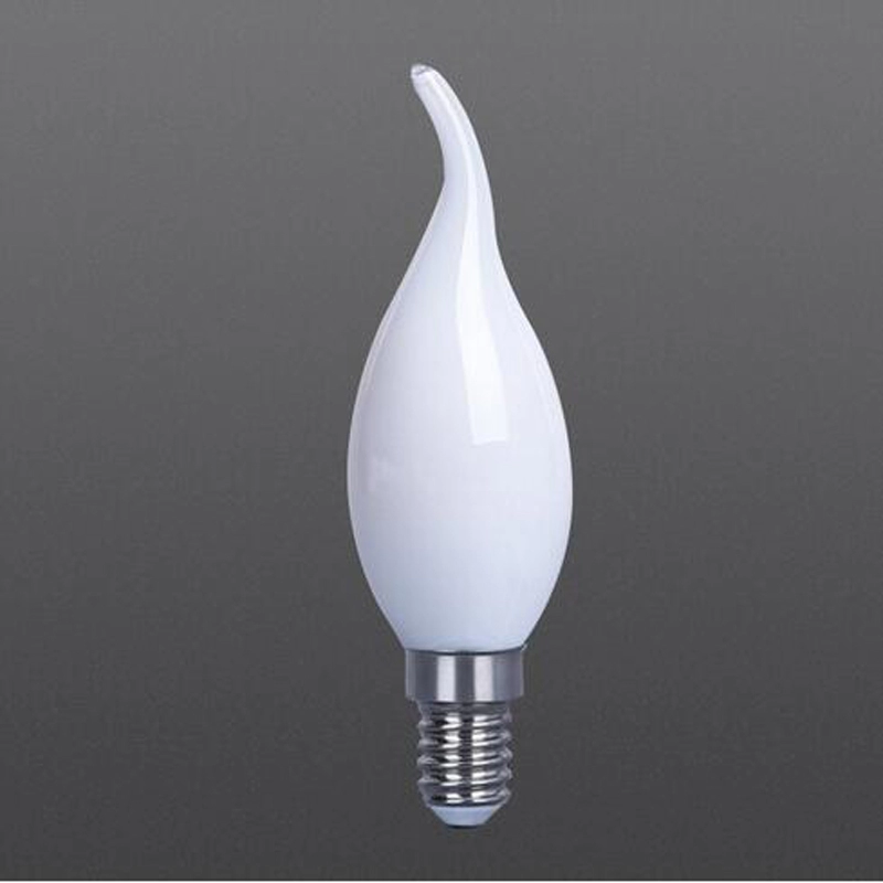 หลอดไฟ LED ใส/ขาว/ฝ้าเพดาน C35T สีขาว