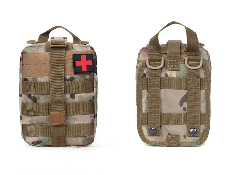 กระเป๋าปฐมพยาบาลทางยุทธวิธีของกองทัพบก Molle