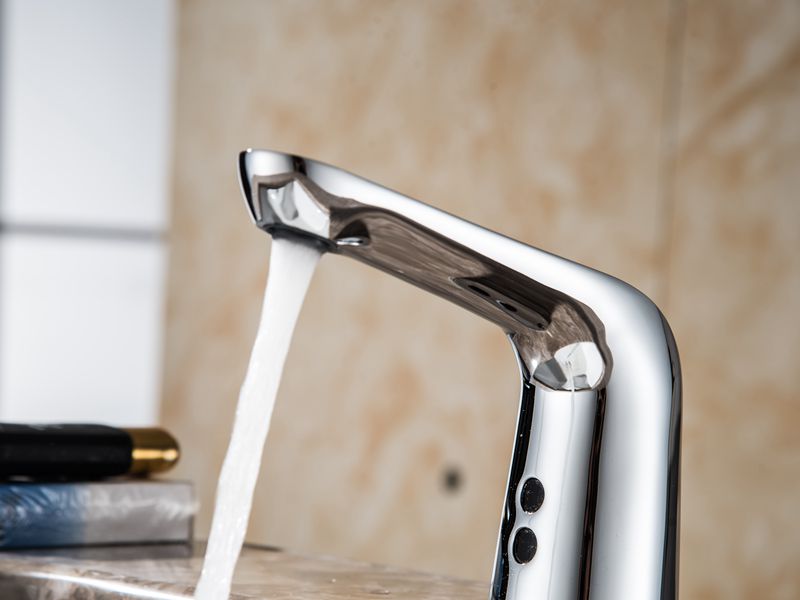 Automatic Facet Wash Basin Faucet