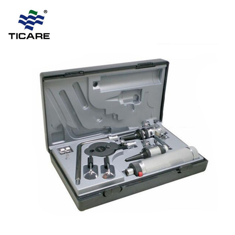 Medical ophthalmoscope otoscope set