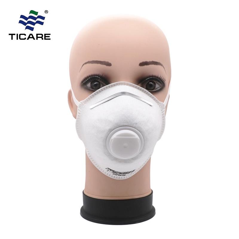N95 Medical Disposable Face Mask พร้อมตัวกรองแบคทีเรีย 95%