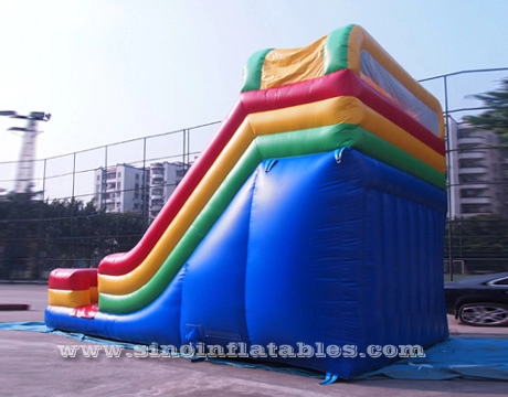18' High Double Lane Adrenaline Inflatable เกมพร้อมสไลด์สำหรับเด็กจาก Sino Inflatables