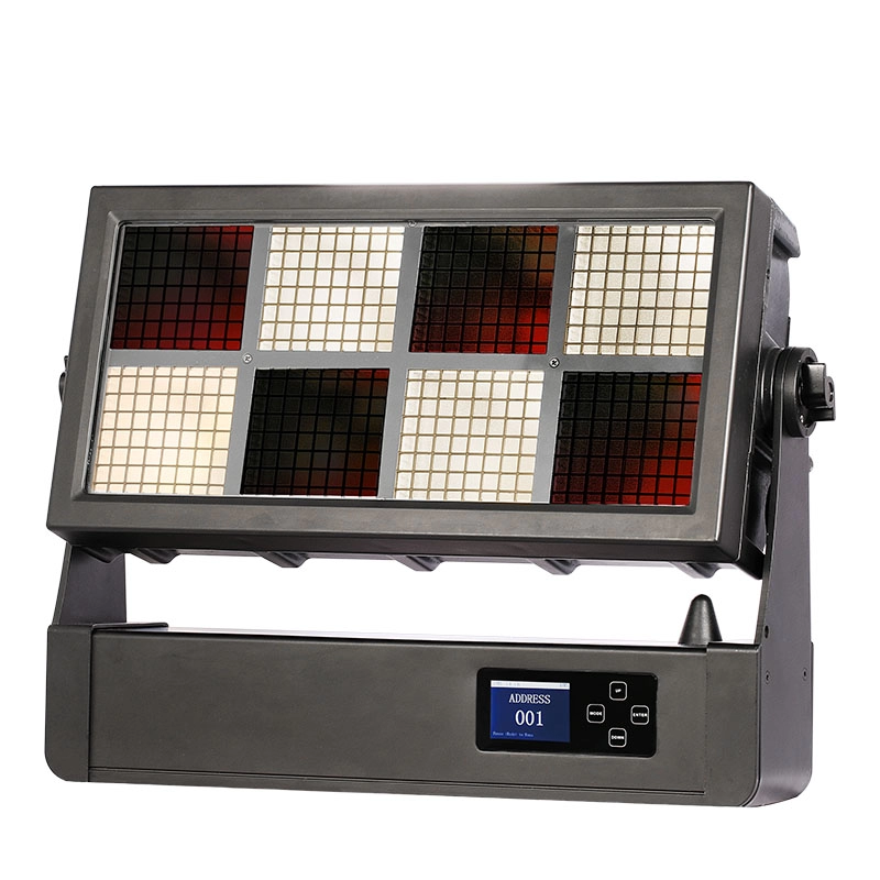 8x50W COB LED หลอดไฟทังสเตนเอฟเฟกต์น้ำท่วม