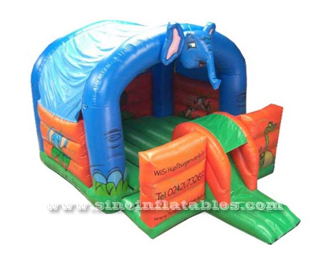 บ้านตีกลับช้างสำหรับเด็กยอดนิยมสำหรับงานปาร์ตี้กลางแจ้งจากกวางโจว inflatables