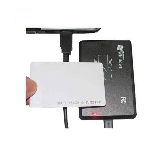 125KHZ USB/RS232 อินเทอร์เฟซ LF RFID Smart ID Card Reader