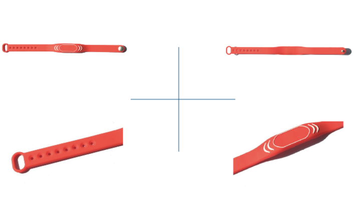 สายรัดข้อมือซิลิโคน rfid