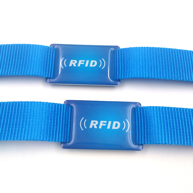 สร้อยข้อมือผ้าเหตุการณ์ Rfid