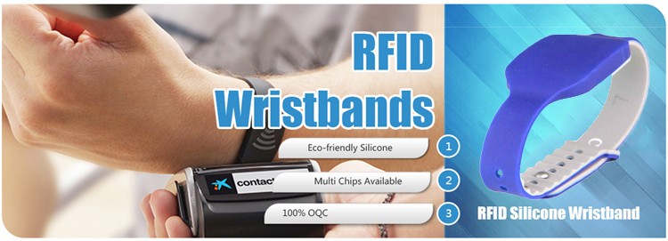 สร้อยข้อมือ RFID สมาร์ท Nfc