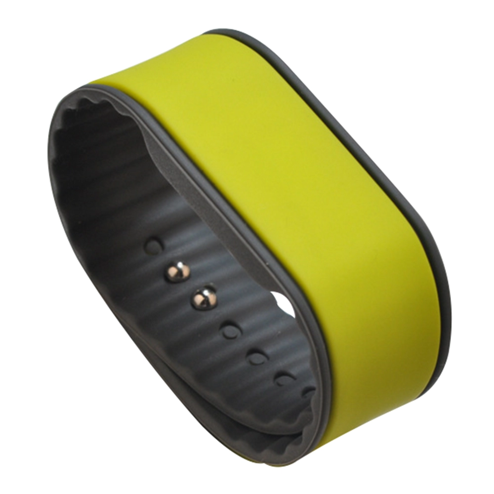 สร้อยข้อมือซิลิโคน NFC Ultralight C แบบปรับได้สายรัดข้อมือ RFID