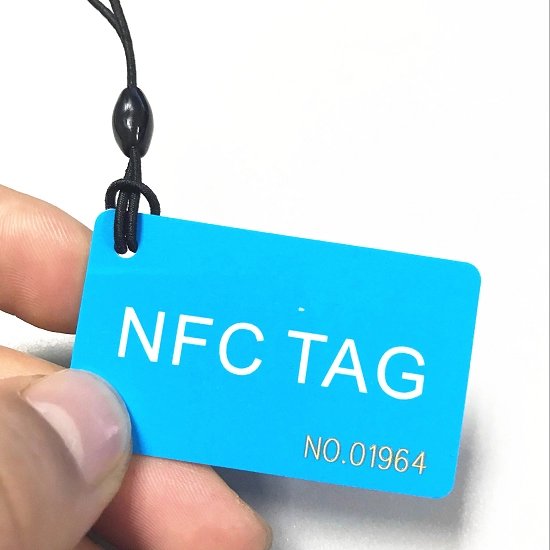 แท็กพิมพ์ NFC RFID PVC สำหรับการติดตามทรัพย์สิน