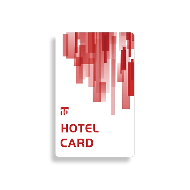 คีย์การ์ดห้องพักในโรงแรม NFC RFID แบบพาสซีฟที่ตั้งโปรแกรมได้
