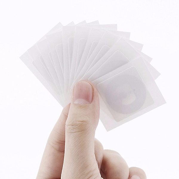 สติกเกอร์บัตร RFID 13.56mhz ป้าย NFC สติกเกอร์ rfid สำหรับบัตรเข้าใช้งาน