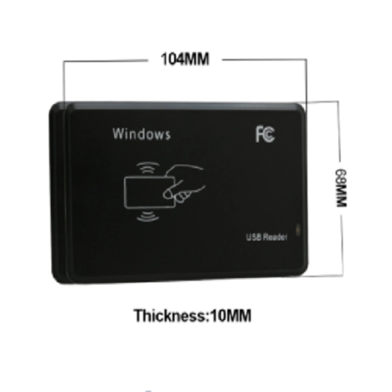 125KHZ USB/RS232 อินเทอร์เฟซ LF RFID Smart ID Card Reader
