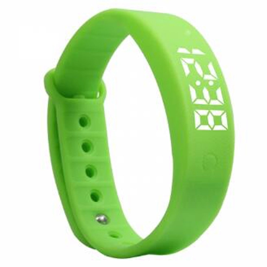 S7 RFID กันน้ำซิลิโคน LED Sport Smart Watch