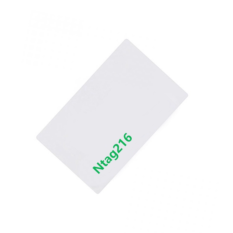 การ์ด NFC RFID Ntag216 13.56MHz สำหรับเครื่องอ่านการ์ด NFC