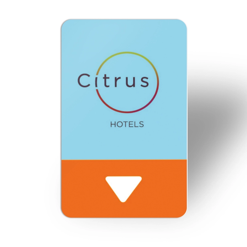 บัตรกุญแจโรงแรม RFID พลาสติก Vingcard แบบกำหนดเอง
