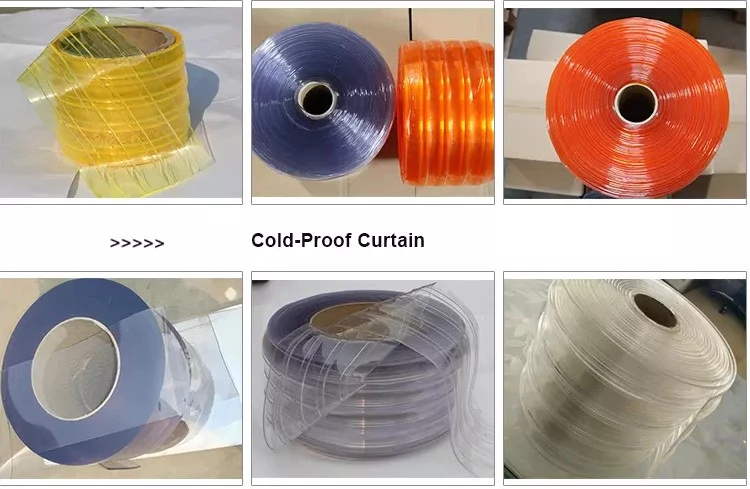 ม่านอากาศพีวีซี สำหรับห้องเย็น ม่านแถบพีวีซีมาตรฐาน