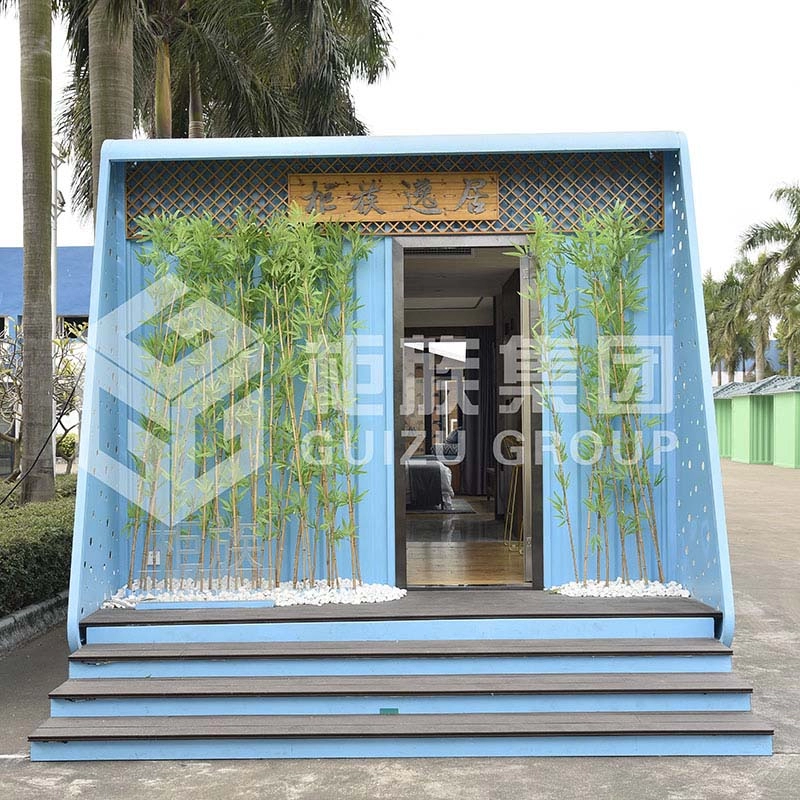 ผู้ผลิต OEM จีน Prefab Mobile Hotel ทำจากแผ่นไม้อัดลูกฟูก