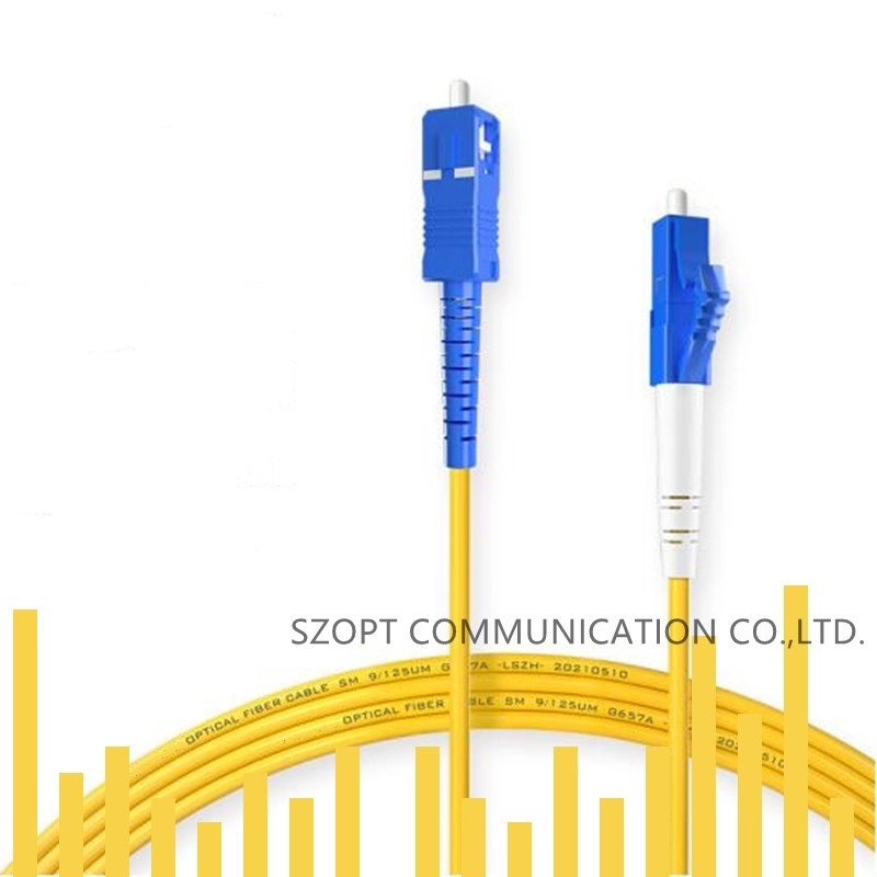 สายแพทช์ไฟเบอร์ SC-LC Simplex Duplex Singlemode MM OM3 OM4 OM5