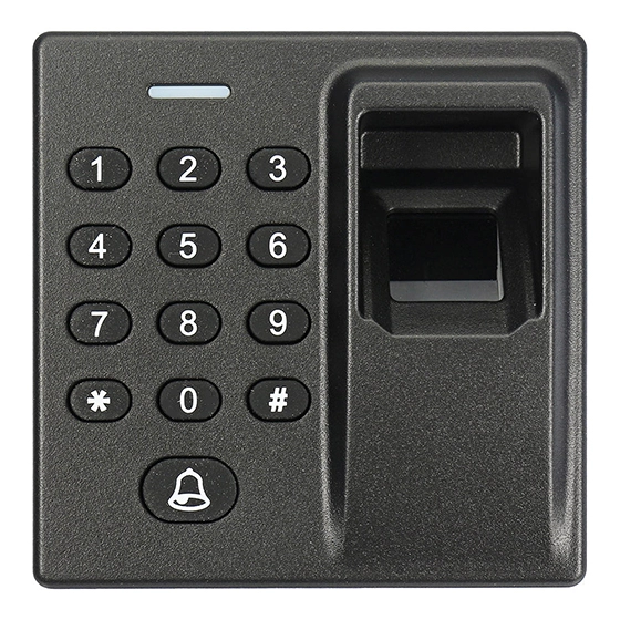 ล็อคประตูอุปกรณ์ควบคุมการเข้าถึงลายนิ้วมือด้วย USB