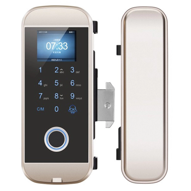 ระบบเข้าประตูแบบไร้กุญแจ RFID พร้อมระบบล็อคประตูดิจิตอลแบบหน้าจอสัมผัส