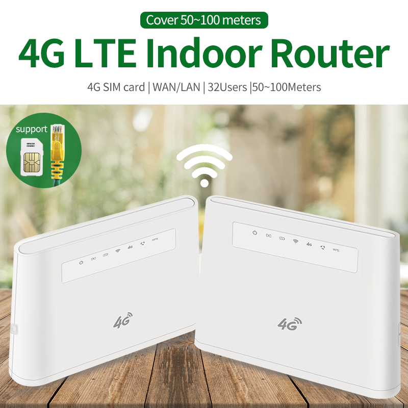 เราเตอร์ไร้สาย 4G LTE ช่วงสูงในร่ม