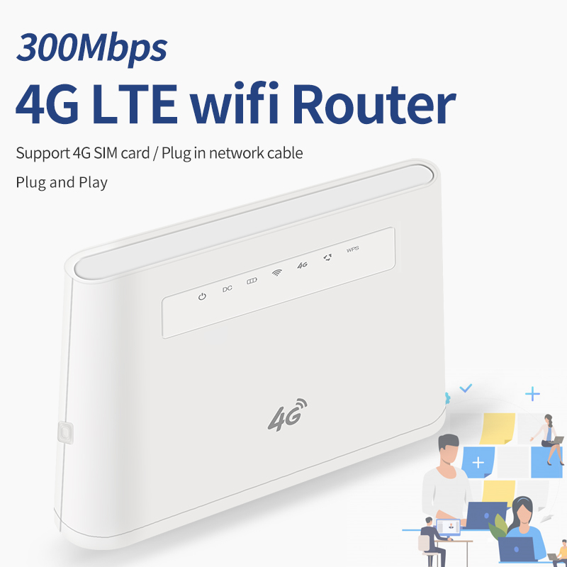 เราเตอร์ไร้สาย 4G LTE ช่วงสูงในร่ม